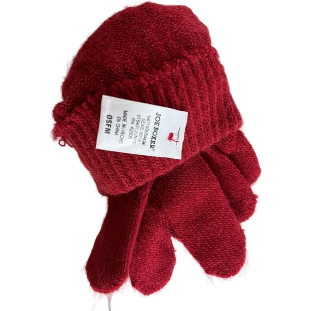 Joe Boxer Gloves. Red. OS